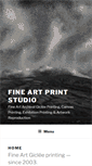 Mobile Screenshot of fineartprintstudio.com